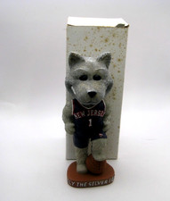 SLY THE SILVER FOX NJ NETS MASCOT BOBBLE DOBBLES BOBLEHEAD  picture