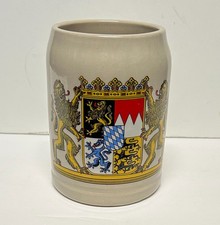Bavaria Germany Coat of Arms Beer Stein - 0.5 Lt. - F. Herb picture