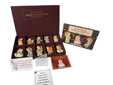 The M.I. Hummel Angels Of Christmas Ornament Collection By Danbury 1989 10 piece picture