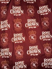 Disney EPCOT Rose & Crown Pub shortsleeve shirt 3XL burgundy NEW W/ Label picture