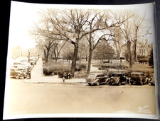 Antique 1920-30 Curtiss Photo MORRISTOWN GREEN Morristown, NJ 9 5/8