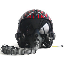 HGU-33 Top Gun Maverick Flight Helmet Movie Prop Pilot & MBU-12 Oxygen Mask picture