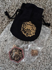 Witcher 3 Songs of the Past Goodie Bag -Pouch, Keychain, Pin- Gamescon/Blizzcon picture