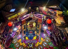 King Kong MOTI Pinball Mod Apron Wall DECAL (Sold as a Pair) picture