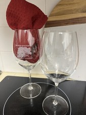 Becker Vineyards Texas Hill Country Crystal Glasses-8” Tall/Set Of 2 picture