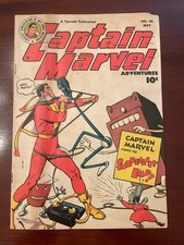 CAPTAIN MARVEL ADVENTURES #84 (1948) - Golden Age Comic - good condition picture