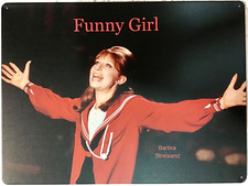 FREE SHIPPING BUY /make OFFER B4 it’s SOLD Barbra Streisand 12x16 TIN SIGN #57 picture