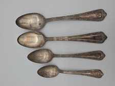 Vintage 4 Olympic Hotel Silver Ware Spoons Washington picture