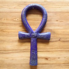 Ancient Egyptian Antiquities Mural Ankh Key To Life Among legend Pharaonic BC picture