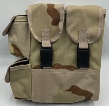 BULGARIAN ARMY US TRI COLOUR DESERT CAMOUFLAGE 1 X 4 AK/AKM MAGAZINE POUCH. picture