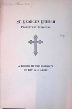St. George's Church Philadelphia Rev. A.J. Arkin Pamphlet History 1856 picture
