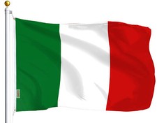 3X5ft ITALY FLAG ITALIAN PRIDE BANNER NATIONAL FLAG W/ BRASS GROMMET USA SELLER picture