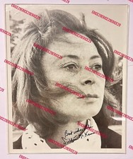 Siobhan McKenna “Actress” Signed B/W Photograph Doctor Zhivago /Of Human Bondage picture