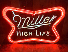 Vintage Miller High Life Neon Sign 1985 Tested  21