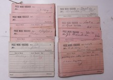 Sept 2 1931 Lamson Goodnow Piece Work Voucher Maunfacturing Pay Ephemera E39K picture