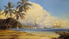 Peaceful Anchorage by Robert Taylor, maritime art print picture
