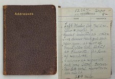 1916 antique AUTOMOBILE TRAVEL DIARY Maryland New England Niagara Falls New York picture