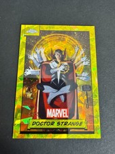 2024 Topps Chrome Marvel Sapphire Doctor Strange Yellow Refractor /75 #87 picture