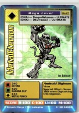 1999 Digimon Foil 1st Edition MetalEtemon #BO-27 picture