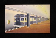 VTG LINEN POSTCARD 