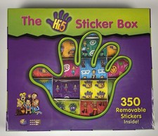 Hi 5 350 Sticker Box Old OG Original Members Rare Childrens Kids Vintage 2000 picture