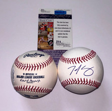 SENATOR TED CRUZ SIGNED MLB BASEBALL ROMLB UNITED STATES US CONGRESS TEXAS JSA picture