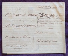 1881 East Dulwich Surrey Frederick Lupson to Thomas Palmer Mortgage Indenture picture