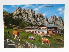 POSTCARD ASCHAU BAVARIAN ALPS STEINLINGALM KAMPENWAND 1680 m Germany STAMPED picture