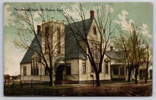Presbyterian Church McPherson Kansas Postcard picture