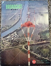 Vintage RCA Broadcast News Magazine #114 August 1962 picture