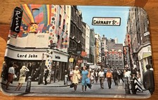 Vintage Pavo Carnaby Street London Souvenir Tray Italy Swinging London (SB) picture