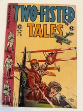 Two Fisted Tales #40 Jan. 1955 EC Comics VG picture
