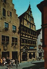 Vintage Postcard Rothenburg O D Tauber Baumeisterhaus Construction Frankfurt, D picture
