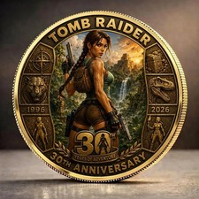 Tomb Raider 30th Anniversary Commemorative Coin - Coin Collection picture
