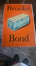 Vintage Brooke Bond Tea  Advertising Tin Sign 29 1/2