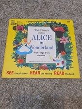 ALICE in WONDERLAND See Hear Read #306 1951 Copyright 33 1/3 picture