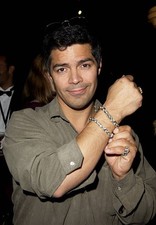 Esai Morales wearing Scott Kay jewelry Celebrity Movie TV Old Photo picture