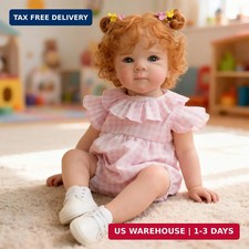cosheng 18Inch Lifelike Full Body Girl Lifelike Reborn Baby Dolls Bettie Realist picture