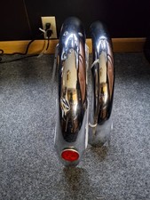 1981 Schwinn Stingray Bantom Fender Set Og Chrome Vintage Muscle Bike Parts picture