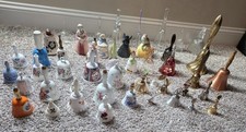 Mixed Lot VINTAGE Collectible Bells  (47 TOTAL) picture