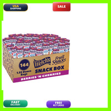 Welch'S Welchs Fruit Snacks Berries N Cherries For School Lunches Bulk Pack picture