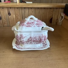 Trimont Ware Japan Tureen/Lid/Underplate/Ladle - Transferware Beautiful 🔥🔥🔥 picture
