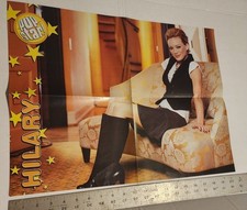 One~Fold Out Wall Poster~Double Sided With Lindsey Lohan and Hilary Duff 2007 picture