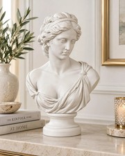 Aphrodite Bust, Greek Goddess Sculpture, Venus Statue, Classical Mythology Decor picture