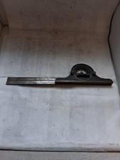 Antique Beveled Protractor Read picture