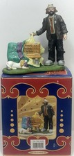 Flambo's 1998 Emmett Kelly Jr Porcelain Figurine 