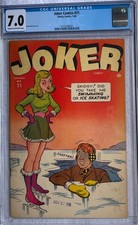 1946 JOKER COMICS #21 CGC 4th highest graded picture