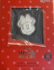 2026 Niue Agoro Minnie Mouse Iconic Expressions 1/2 Oz .999 Silver picture