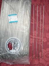 Bicycle Spokes Stainless steel Bag of 500 Double butted 14 Gauge  269 mm Sapim picture