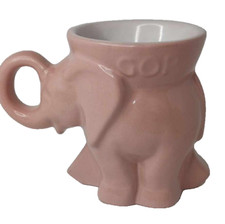 Vintage GOP 1977  Elephant Mug - Frankoma Pottery in Oklahoma - Patent D215 868 picture